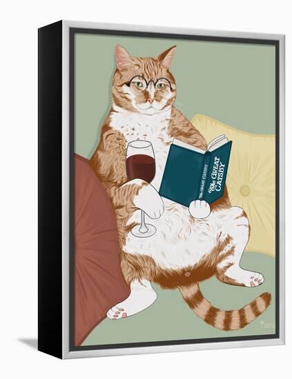 Rascal Cat IX-Tara Royle-Framed Stretched Canvas