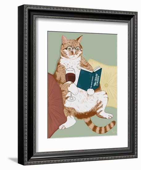 Rascal Cat IX-Tara Royle-Framed Art Print