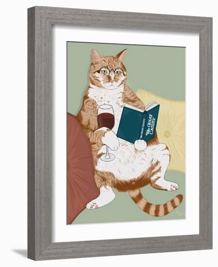 Rascal Cat IX-Tara Royle-Framed Art Print