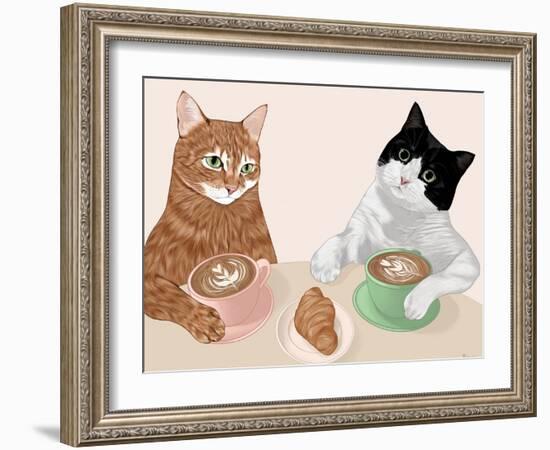 Rascal Cat VII-Tara Royle-Framed Art Print