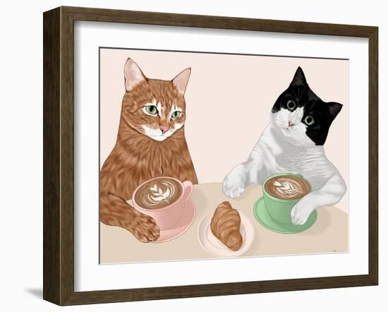 Rascal Cat VII-Tara Royle-Framed Art Print