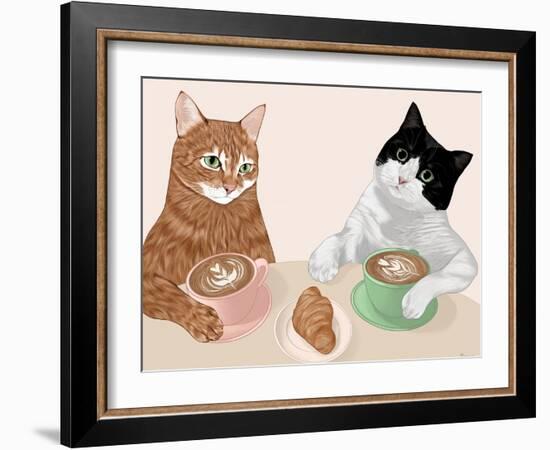 Rascal Cat VII-Tara Royle-Framed Art Print