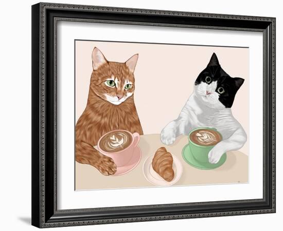 Rascal Cat VII-Tara Royle-Framed Art Print