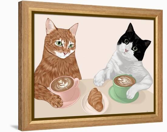 Rascal Cat VII-Tara Royle-Framed Stretched Canvas