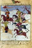 Mongol Battle, c1400-Rashid al-Din Hamadani-Framed Giclee Print