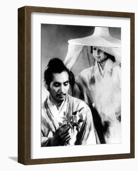 Rashomon, Masayuki Mori, Machiko Kyo, 1950-null-Framed Photo