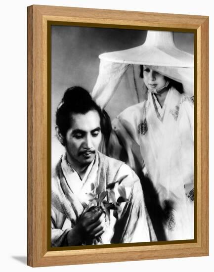 Rashomon, Masayuki Mori, Machiko Kyo, 1950-null-Framed Stretched Canvas