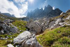 Morning Landscape - Inaccessible Mountain Peaks-rasica-Photographic Print