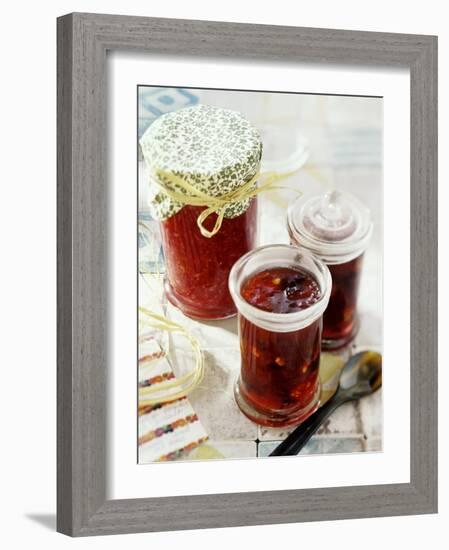 Raspberry and Red Berry Jam-Giorgio Scarlini-Framed Photographic Print