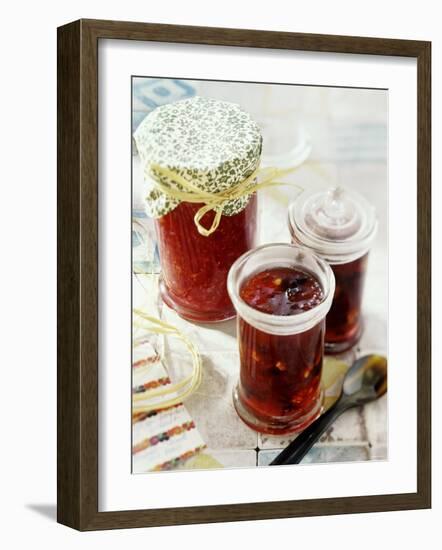 Raspberry and Red Berry Jam-Giorgio Scarlini-Framed Photographic Print