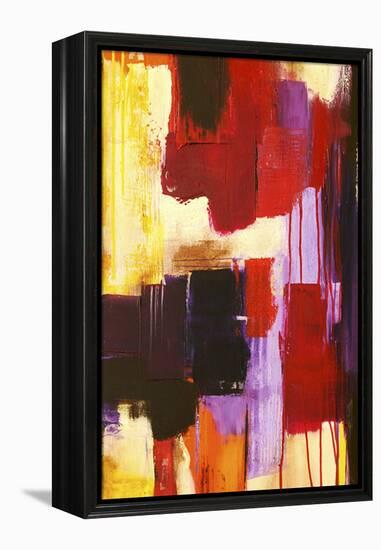 Raspberry Beret I-Erin Ashley-Framed Stretched Canvas