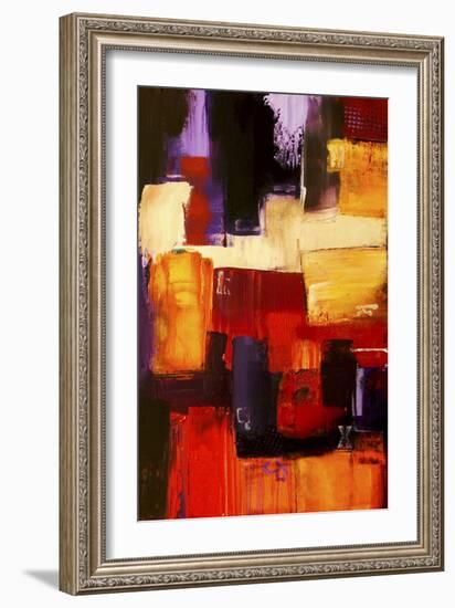 Raspberry Beret II-Erin Ashley-Framed Premium Giclee Print