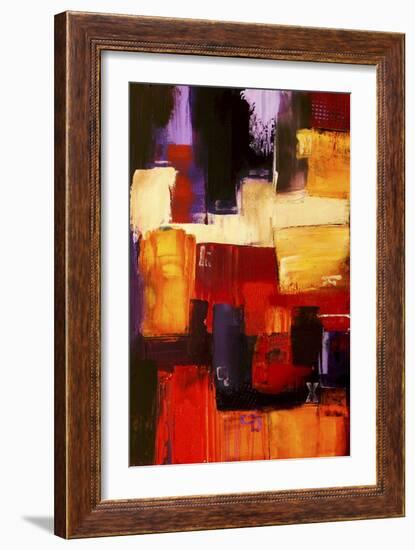 Raspberry Beret II-Erin Ashley-Framed Premium Giclee Print