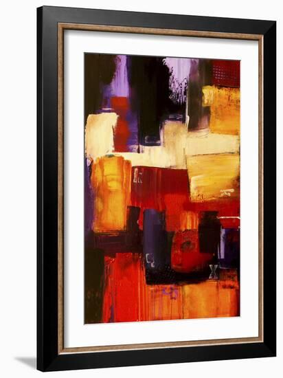 Raspberry Beret II-Erin Ashley-Framed Premium Giclee Print