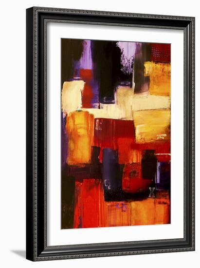 Raspberry Beret II-Erin Ashley-Framed Premium Giclee Print