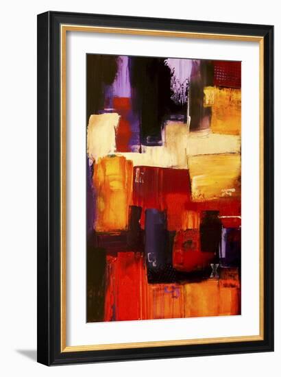 Raspberry Beret II-Erin Ashley-Framed Premium Giclee Print