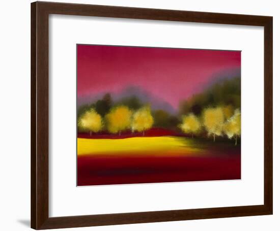 Raspberry Contemplation-Bonita Williams Goldberg-Framed Premium Giclee Print