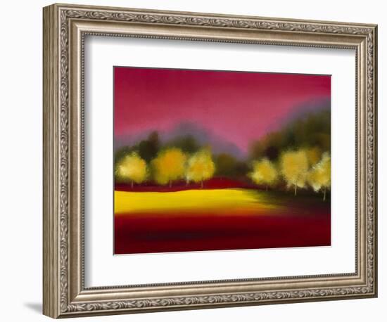 Raspberry Contemplation-Bonita Williams Goldberg-Framed Giclee Print