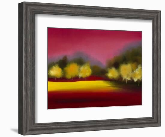 Raspberry Contemplation-Bonita Williams Goldberg-Framed Giclee Print