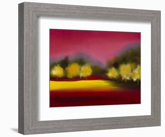 Raspberry Contemplation-Bonita Williams Goldberg-Framed Giclee Print