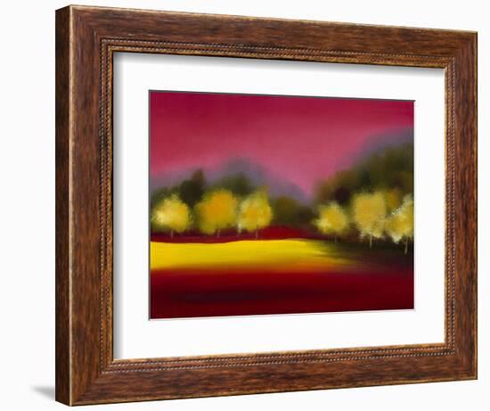 Raspberry Contemplation-Bonita Williams Goldberg-Framed Giclee Print