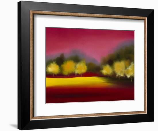 Raspberry Contemplation-Bonita Williams Goldberg-Framed Giclee Print