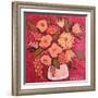 Raspberry Floral-Mariah Rupp-Framed Art Print