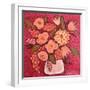Raspberry Floral-Mariah Rupp-Framed Art Print