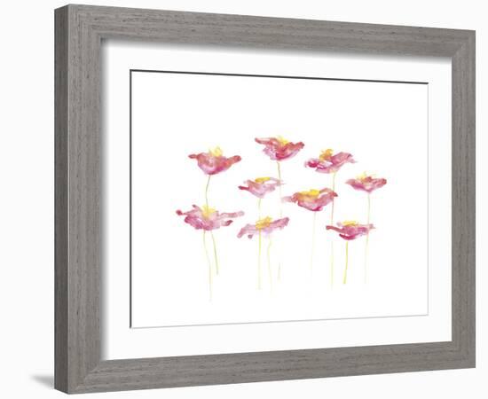 Raspberry Notes-Sarah Von Dreele-Framed Giclee Print