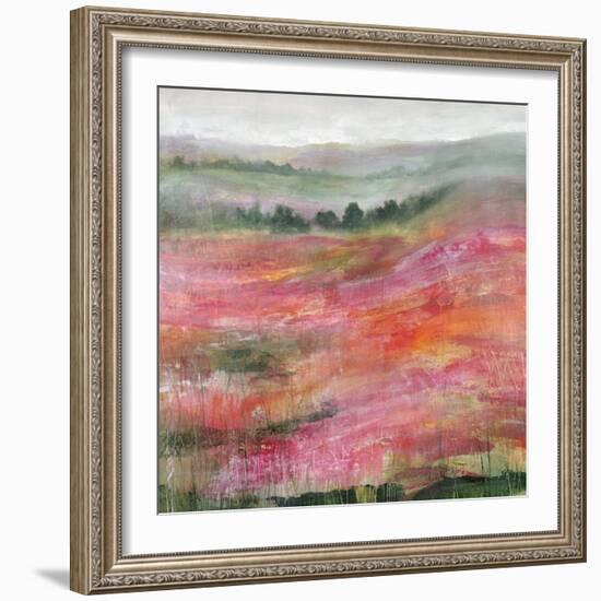 Raspberry Rolling Hills-Rikki Drotar-Framed Giclee Print