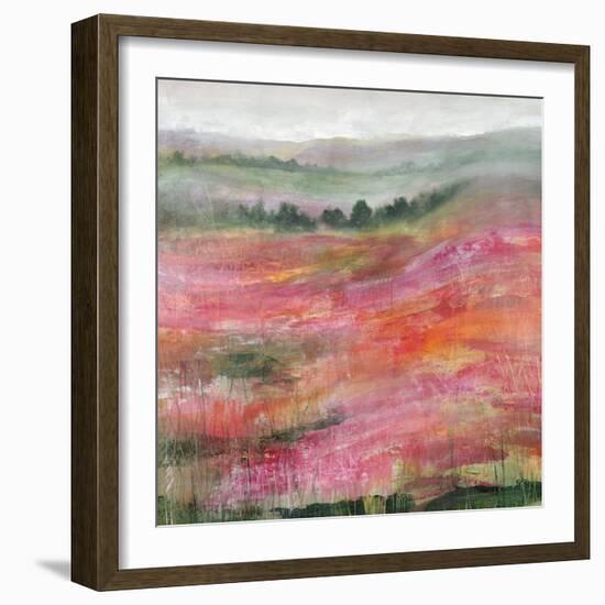 Raspberry Rolling Hills-Rikki Drotar-Framed Giclee Print