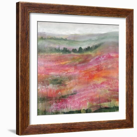 Raspberry Rolling Hills-Rikki Drotar-Framed Giclee Print