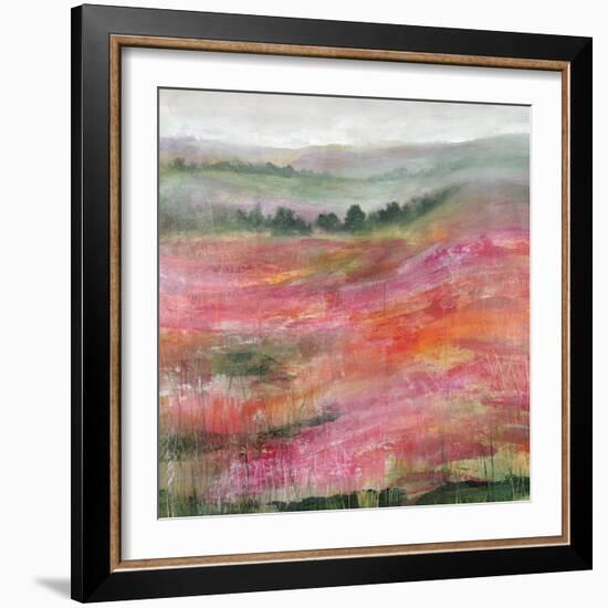 Raspberry Rolling Hills-Rikki Drotar-Framed Giclee Print