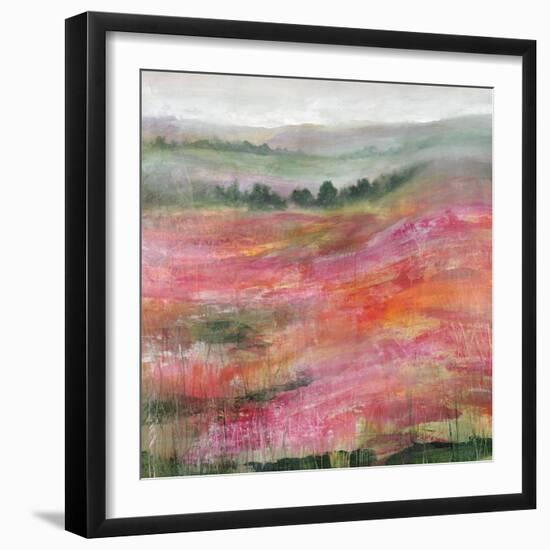 Raspberry Rolling Hills-Rikki Drotar-Framed Giclee Print