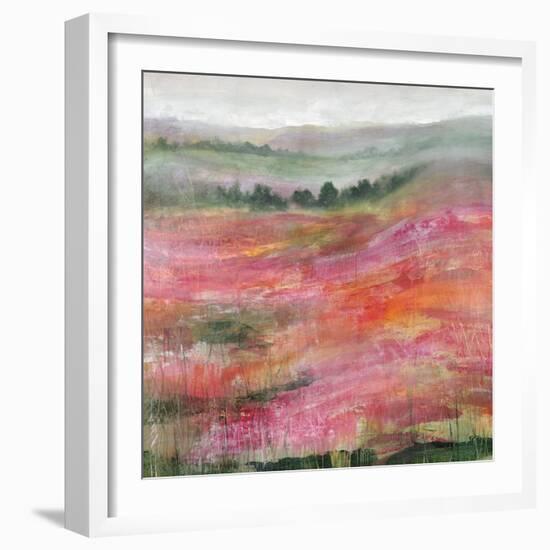 Raspberry Rolling Hills-Rikki Drotar-Framed Giclee Print