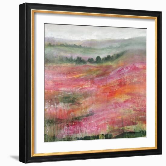 Raspberry Rolling Hills-Rikki Drotar-Framed Giclee Print