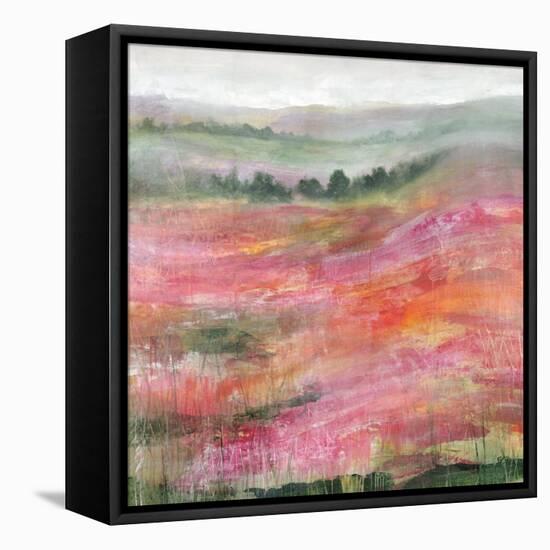 Raspberry Rolling Hills-Rikki Drotar-Framed Premier Image Canvas