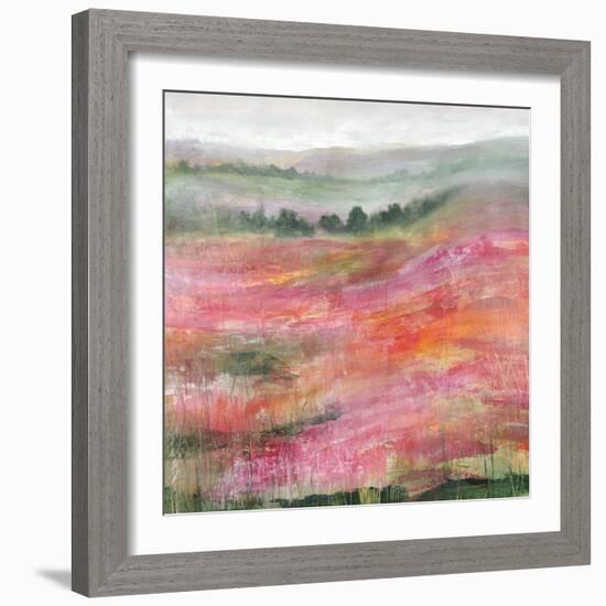 Raspberry Rolling Hills-Rikki Drotar-Framed Giclee Print