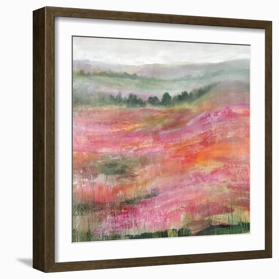 Raspberry Rolling Hills-Rikki Drotar-Framed Giclee Print