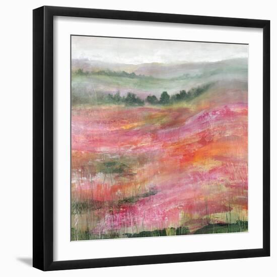 Raspberry Rolling Hills-Rikki Drotar-Framed Giclee Print