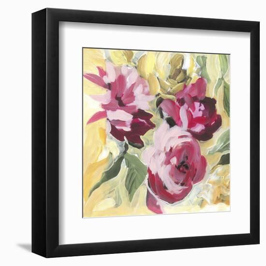 Raspberry Roses-Stacey Wolf-Framed Art Print