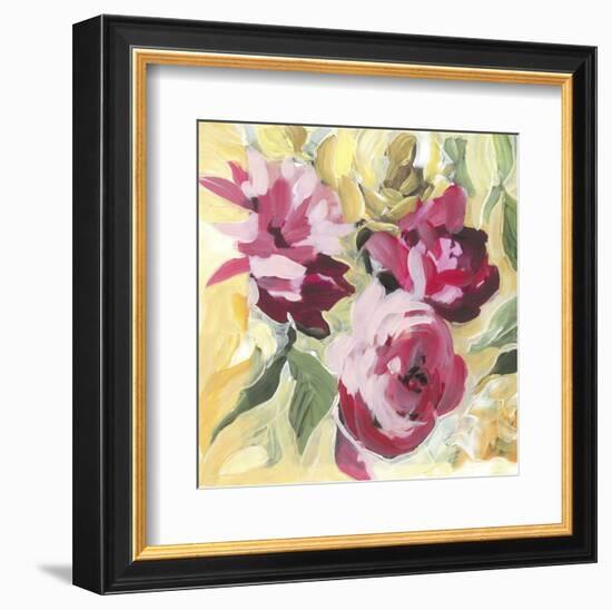 Raspberry Roses-Stacey Wolf-Framed Art Print