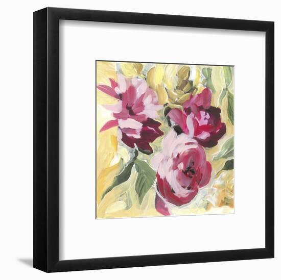 Raspberry Roses-Stacey Wolf-Framed Art Print