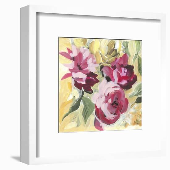 Raspberry Roses-Stacey Wolf-Framed Art Print