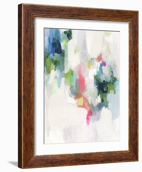 Raspberry & Teal II-Victoria Borges-Framed Art Print