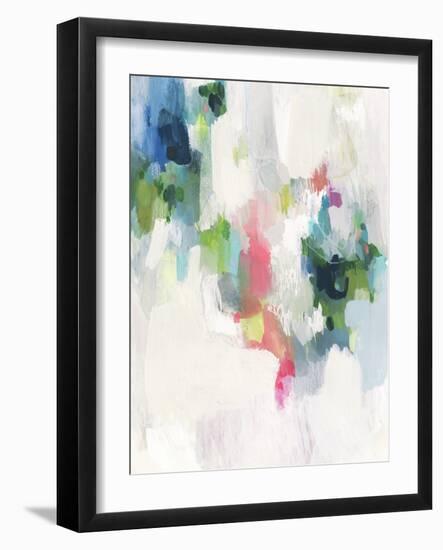 Raspberry & Teal II-Victoria Borges-Framed Art Print