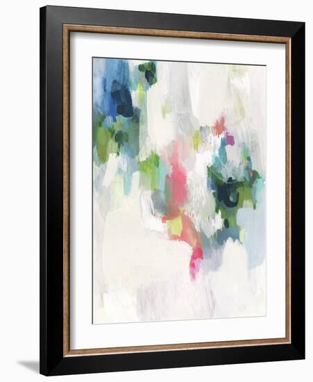 Raspberry & Teal II-Victoria Borges-Framed Art Print