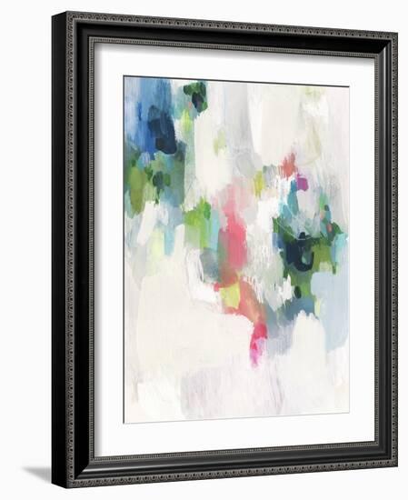 Raspberry & Teal II-Victoria Borges-Framed Art Print