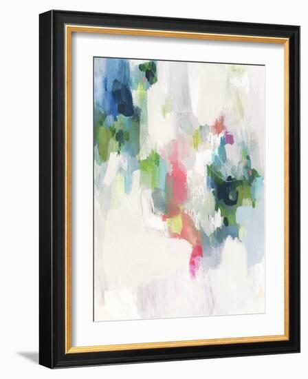 Raspberry & Teal II-Victoria Borges-Framed Art Print