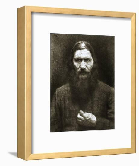 Rasputin, Russian mystic, early 20th century-Unknown-Framed Photographic Print